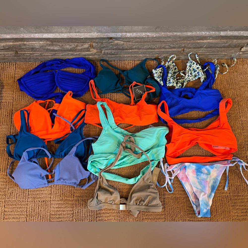 Bikini set lot size small all new unworn